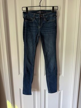 Hollister Women's Indigo Stretch Skinny Jeans